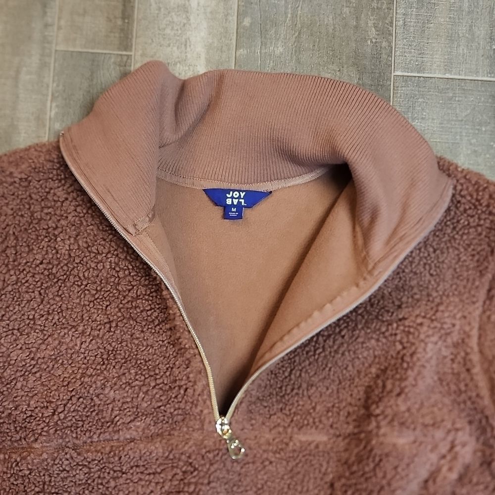 JOY LAB  Fleece pull over jacket - Picture 7 of 10